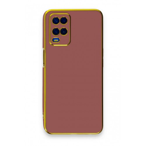 Newface Oppo A54 4G Kılıf Volet Silikon - Kırmızı Newface Oppo A54 4G Kılıf Volet Silikon - Kırmızı