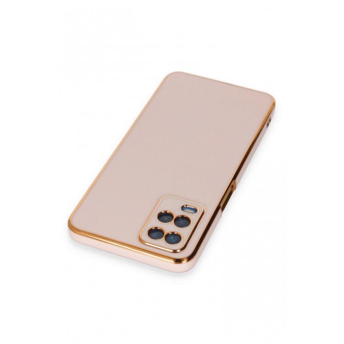Newface Oppo A54 4G Kılıf Volet Silikon - Pembe Newface Oppo A54 4G Kılıf Volet Silikon - Pembe