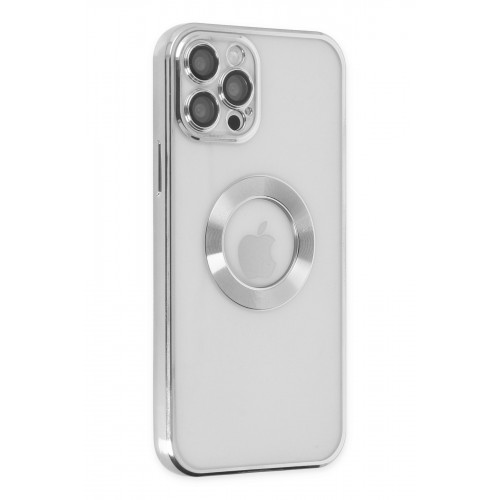Newface iPhone 12 Pro Max Kılıf Slot Silikon - Gümüş Newface iPhone 12 Pro Max Kılıf Slot Silikon - Gümüş