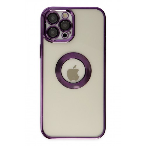 Newface iPhone 12 Pro Max Kılıf Slot Silikon - Mor