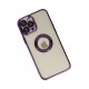 Newface iPhone 12 Pro Max Kılıf Slot Silikon - Mor