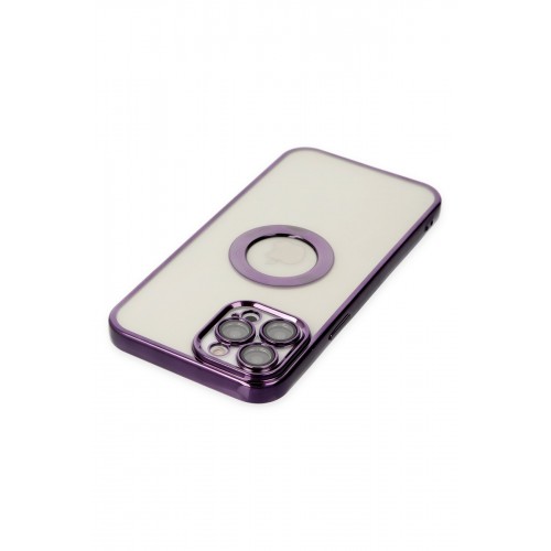 Newface iPhone 12 Pro Max Kılıf Slot Silikon - Mor Newface iPhone 12 Pro Max Kılıf Slot Silikon - Mor