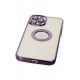 Newface iPhone 12 Pro Max Kılıf Slot Silikon - Mor