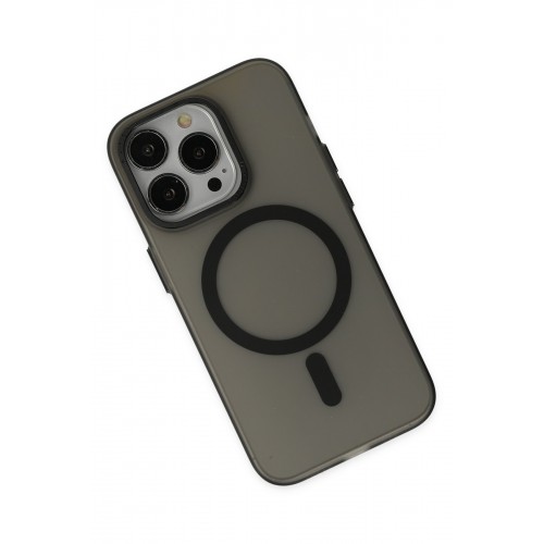 Newface iPhone 13 Pro Kılıf Lodos Magneticsafe Mat Kapak - Siyah Newface iPhone 13 Pro Kılıf Lodos Magneticsafe Mat Kapak - Siyah