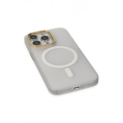 Newface iPhone 13 Pro Kılıf Lodos Magneticsafe Mat Kapak - Şeffaf Newface iPhone 13 Pro Kılıf Lodos Magneticsafe Mat Kapak - Şeffaf