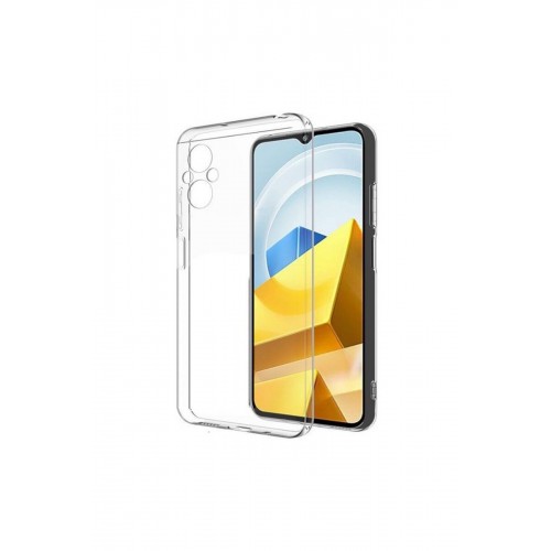 Newface Xiaomi Poco M5 Kılıf Lüx Şeffaf Silikon Newface Xiaomi Poco M5 Kılıf Lüx Şeffaf Silikon