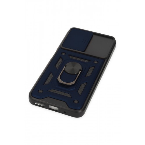 Newface Xiaomi Poco M5 Kılıf Pars Lens Yüzüklü Silikon - Lacivert Newface Xiaomi Poco M5 Kılıf Pars Lens Yüzüklü Silikon - Lacivert