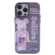 Newface iPhone 12 Pro Max Kılıf Prada Desenli Kapak - Prada Mor - 1 Newface iPhone 12 Pro Max Kılıf Prada Desenli Kapak - Prada Mor - 1