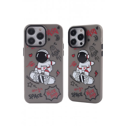 Newface iPhone 13 Pro Max Kılıf Prada Desenli Kapak - Prada Siyah - 1 Newface iPhone 13 Pro Max Kılıf Prada Desenli Kapak - Prada Siyah - 1
