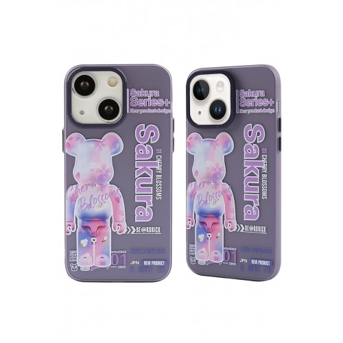 Newface iPhone 14 Kılıf Prada Desenli Kapak - Prada Mor - 1 Newface iPhone 14 Kılıf Prada Desenli Kapak - Prada Mor - 1
