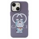 Newface iPhone 14 Kılıf Prada Desenli Kapak - Prada Mor - 3 Newface iPhone 14 Kılıf Prada Desenli Kapak - Prada Mor - 3