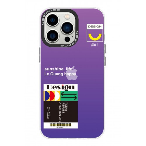 Newface iPhone 13 Pro Kılıf Estoril Desenli Kapak - Estoril - 4