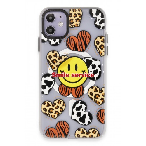 Newface iPhone 11 Kılıf Apollo Magneticsafe Desenli Kapak - Apollo Şeffaf - 2 Newface iPhone 11 Kılıf Apollo Magneticsafe Desenli Kapak - Apollo Şeffaf - 2