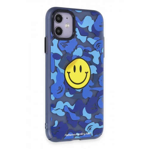 Newface iPhone 11 Kılıf Apollo Magneticsafe Desenli Kapak - Apollo Mavi - 1 Newface iPhone 11 Kılıf Apollo Magneticsafe Desenli Kapak - Apollo Mavi - 1