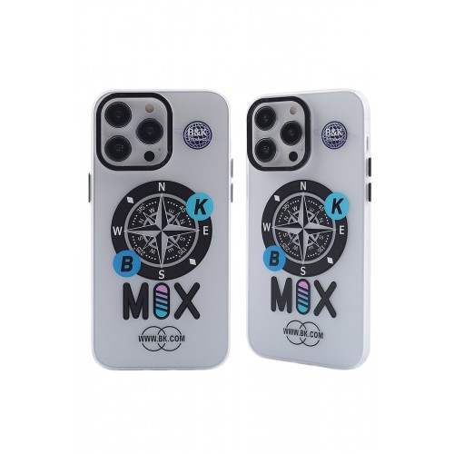 Newface iPhone 12 Pro Max Kılıf Apollo Magneticsafe Desenli Kapak - Apollo Şeffaf - 3