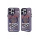 Newface iPhone 13 Pro Kılıf Apollo Magneticsafe Desenli Kapak - Apollo Mor - 2