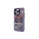 Newface iPhone 13 Pro Kılıf Apollo Magneticsafe Desenli Kapak - Apollo Mor - 2