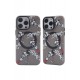 Newface iPhone 13 Pro Max Kılıf Apollo Magneticsafe Desenli Kapak - Apollo Siyah - 3