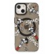 Newface iPhone 14 Kılıf Apollo Magneticsafe Desenli Kapak - Apollo Siyah - 3