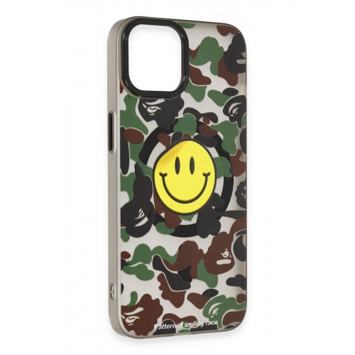 Newface iPhone 14 Kılıf Apollo Magneticsafe Desenli Kapak - Apollo Siyah - 4 Newface iPhone 14 Kılıf Apollo Magneticsafe Desenli Kapak - Apollo Siyah - 4