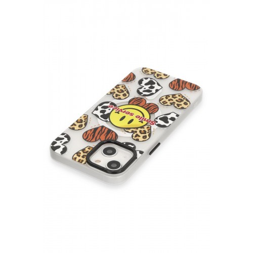 Newface iPhone 14 Kılıf Apollo Magneticsafe Desenli Kapak - Apollo Şeffaf - 2 Newface iPhone 14 Kılıf Apollo Magneticsafe Desenli Kapak - Apollo Şeffaf - 2