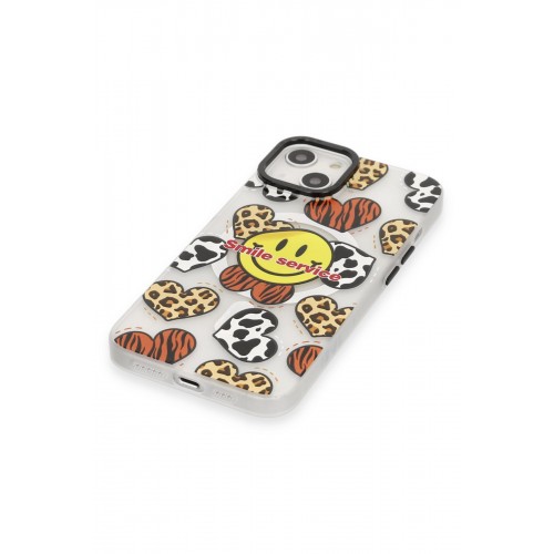 Newface iPhone 14 Kılıf Apollo Magneticsafe Desenli Kapak - Apollo Şeffaf - 2 Newface iPhone 14 Kılıf Apollo Magneticsafe Desenli Kapak - Apollo Şeffaf - 2