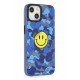 Newface iPhone 14 Kılıf Apollo Magneticsafe Desenli Kapak - Apollo Mavi - 1