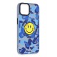 Newface iPhone 14 Kılıf Apollo Magneticsafe Desenli Kapak - Apollo Mavi - 1