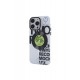 Newface iPhone 14 Pro Kılıf Apollo Magneticsafe Desenli Kapak - Apollo Şeffaf - 5