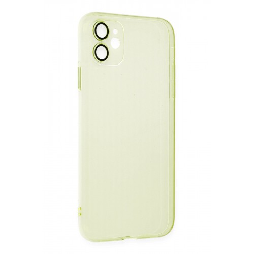 Newface iPhone 11 Kılıf Armada Lensli Kapak - Sarı Newface iPhone 11 Kılıf Armada Lensli Kapak - Sarı