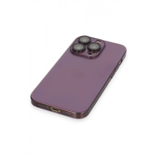 Newface iPhone 13 Pro Kılıf Armada Lensli Kapak - Derin Mor Newface iPhone 13 Pro Kılıf Armada Lensli Kapak - Derin Mor