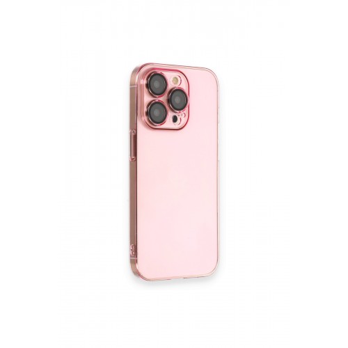 Newface iPhone 14 Pro Kılıf Armada Lensli Kapak - Rose Gold Newface iPhone 14 Pro Kılıf Armada Lensli Kapak - Rose Gold