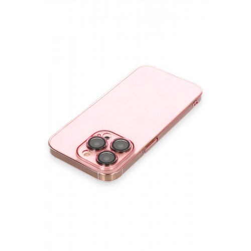 Newface iPhone 14 Pro Kılıf Armada Lensli Kapak - Rose Gold Newface iPhone 14 Pro Kılıf Armada Lensli Kapak - Rose Gold