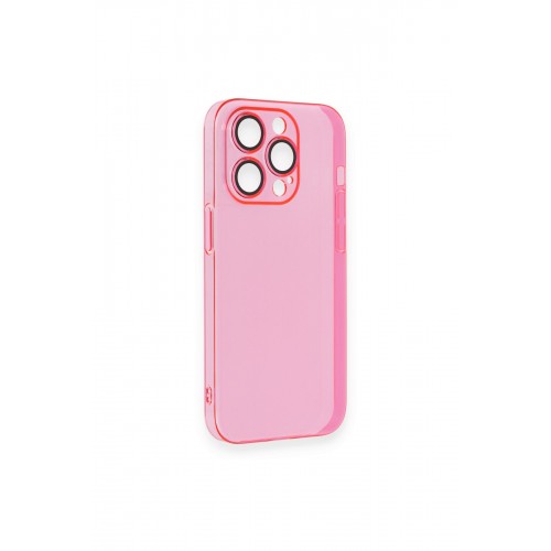 Newface iPhone 14 Pro Kılıf Armada Lensli Kapak - Pembe Newface iPhone 14 Pro Kılıf Armada Lensli Kapak - Pembe