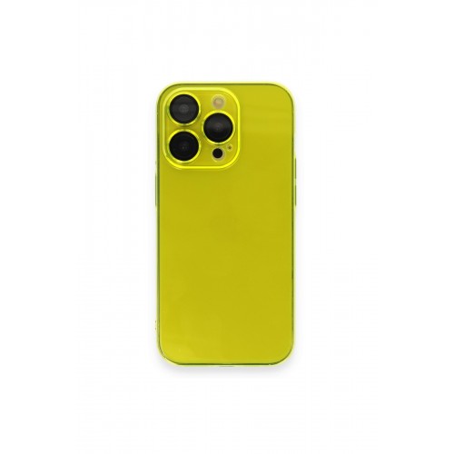 Newface iPhone 14 Pro Max Kılıf Armada Lensli Kapak - Sarı Newface iPhone 14 Pro Max Kılıf Armada Lensli Kapak - Sarı