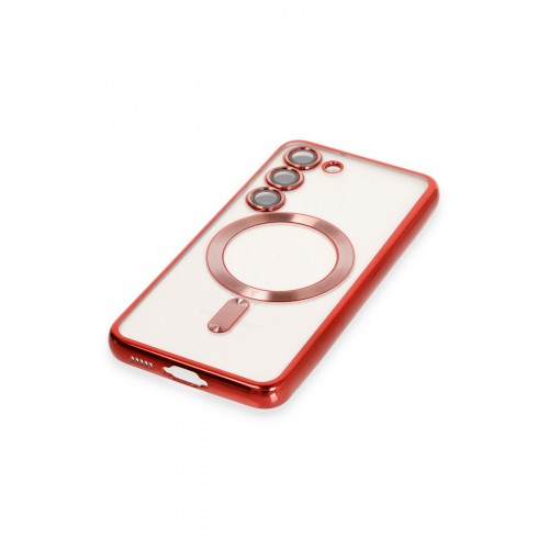 Newface Samsung Galaxy S23 Plus Kılıf Kross Magneticsafe Kapak - Kırmızı Newface Samsung Galaxy S23 Plus Kılıf Kross Magneticsafe Kapak - Kırmızı