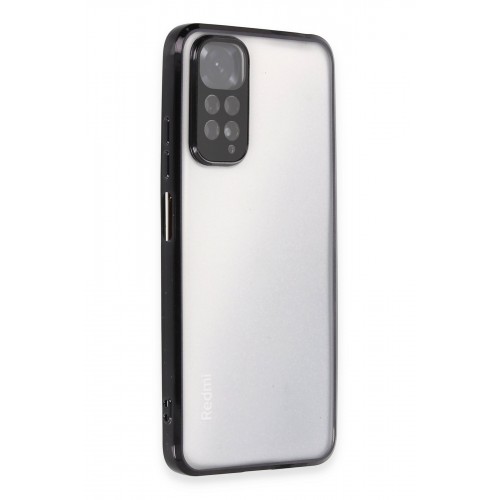 Newface Xiaomi Redmi Note 11S Kılıf Razer Lensli Silikon - Siyah Newface Xiaomi Redmi Note 11S Kılıf Razer Lensli Silikon - Siyah