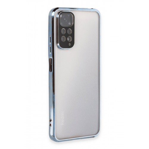 Newface Xiaomi Redmi Note 11S Kılıf Razer Lensli Silikon - Açık Mavi Newface Xiaomi Redmi Note 11S Kılıf Razer Lensli Silikon - Açık Mavi