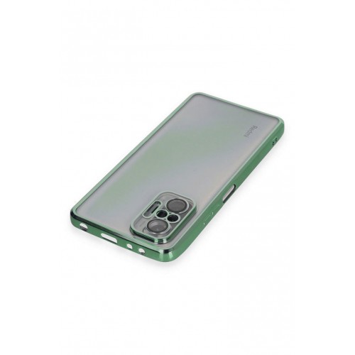 Newface Xiaomi Redmi Note 10 Pro Kılıf Razer Lensli Silikon - Yeşil Newface Xiaomi Redmi Note 10 Pro Kılıf Razer Lensli Silikon - Yeşil