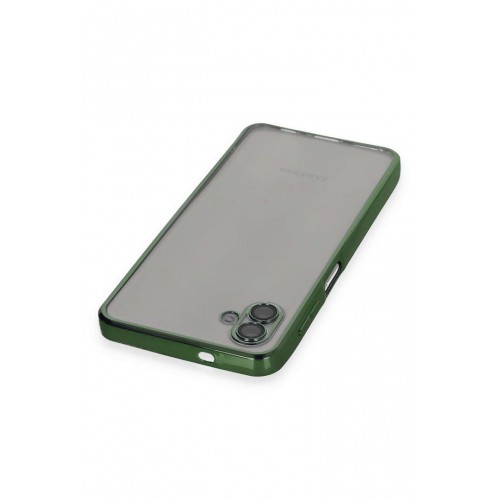 Newface Samsung Galaxy A04 Kılıf Razer Lensli Silikon - Yeşil Newface Samsung Galaxy A04 Kılıf Razer Lensli Silikon - Yeşil
