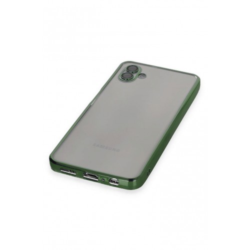 Newface Samsung Galaxy A04 Kılıf Razer Lensli Silikon - Yeşil Newface Samsung Galaxy A04 Kılıf Razer Lensli Silikon - Yeşil