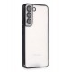 Newface Samsung Galaxy S22 Kılıf Razer Lensli Silikon - Siyah