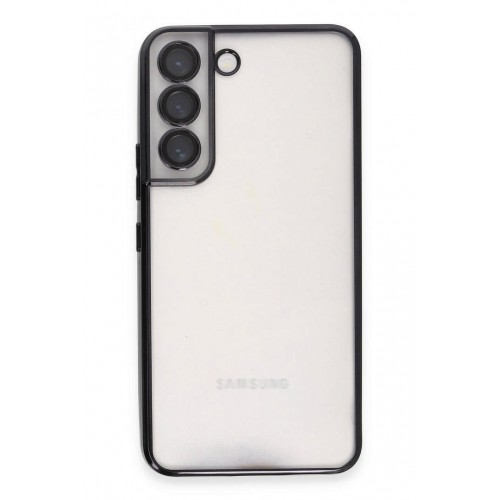 Newface Samsung Galaxy S22 Kılıf Razer Lensli Silikon - Siyah Newface Samsung Galaxy S22 Kılıf Razer Lensli Silikon - Siyah
