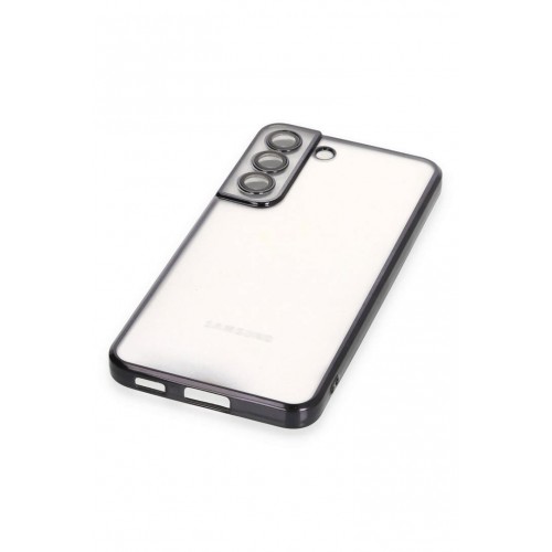 Newface Samsung Galaxy S22 Kılıf Razer Lensli Silikon - Siyah Newface Samsung Galaxy S22 Kılıf Razer Lensli Silikon - Siyah