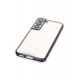 Newface Samsung Galaxy S22 Kılıf Razer Lensli Silikon - Siyah