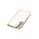Newface Samsung Galaxy S22 Kılıf Razer Lensli Silikon - Gold