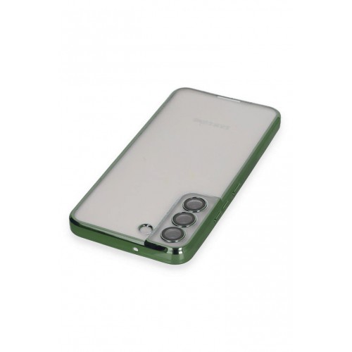 Newface Samsung Galaxy S22 Kılıf Razer Lensli Silikon - Yeşil Newface Samsung Galaxy S22 Kılıf Razer Lensli Silikon - Yeşil