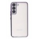 Newface Samsung Galaxy S22 Kılıf Razer Lensli Silikon - Mor