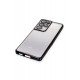 Newface Samsung Galaxy S21 Ultra Kılıf Razer Lensli Silikon - Siyah