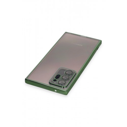 Newface Samsung Galaxy Note 20 Ultra Kılıf Razer Lensli Silikon - Yeşil Newface Samsung Galaxy Note 20 Ultra Kılıf Razer Lensli Silikon - Yeşil